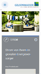 Mobile Screenshot of gelsenwasser.de